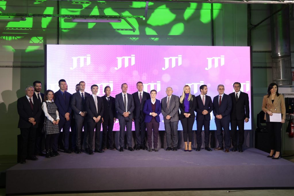 JTI invests 51 million dollars in production in Senta